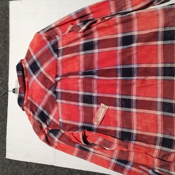 Arizona Jeans Mens Plaid Shirt Size L - Picture 4 of 6